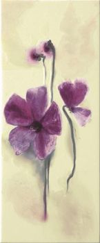 Edilcuoghi Cheri декор Fiori Singola Mix 3 Verde 25*60