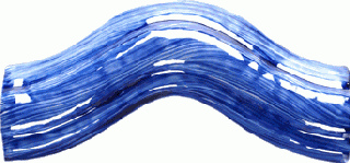 Vives Aranjuez декор Remate Curvo Maqueda Marino 20*5