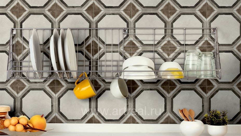 Aurelia Vintage Керамогранит Aurelia Vintage в интерьере