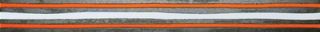 Lord ceramica Nirvana бордюр Listello Metal Arancio 50*5