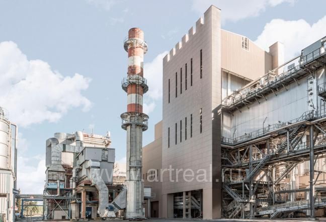 Керамогранит Laminam Rus Blend в интерьере