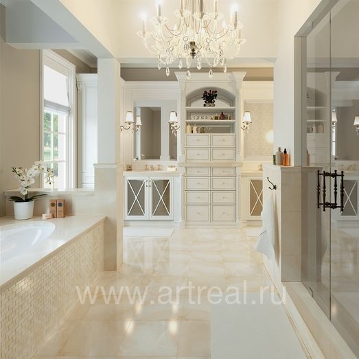 Керамогранит Kerranova Onice в интерьере