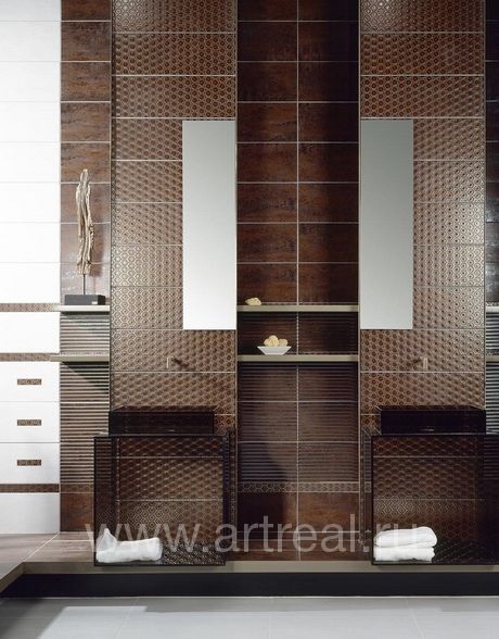 Керамическая плитка Aparici Corten в интерьере