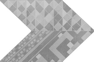 Venus Chevron керамогранит Atlas Geo 44.5*66.5