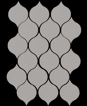 Cerasadra Sardinia мозаика Mosaico Goccia Bianco Playa 21.3*31.9