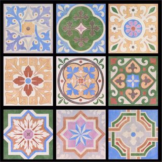 Mainzu Cementine декор Decor Bastide Mix 20*20