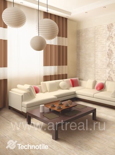 Technotile Mood Wood Керамогранит Technotile Mood Wood в интерьере
