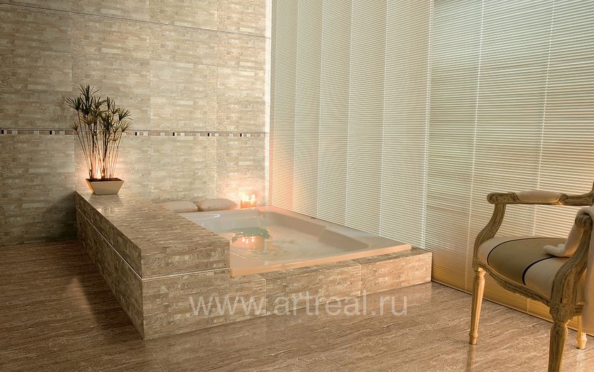 Керамогранит Aparici Heracles в интерьере