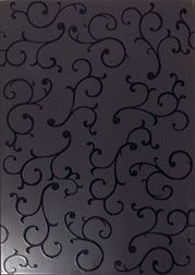 Aparici Metaphor настенная плитка Negro Ornato MATE 31.6*44.5