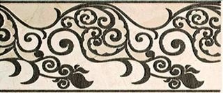 Impronta Marmol D декор Giallo Nilo List. Tralcio 30.5*14