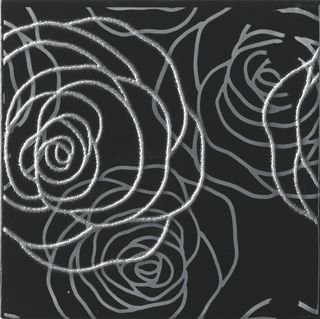 Tonalite Silk декор Ardesia Decoro Peonia 15*15