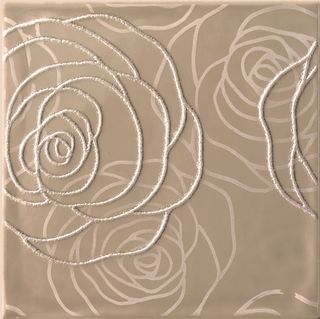 Tonalite Silk декор Kaki Decoro Peonia 15*15