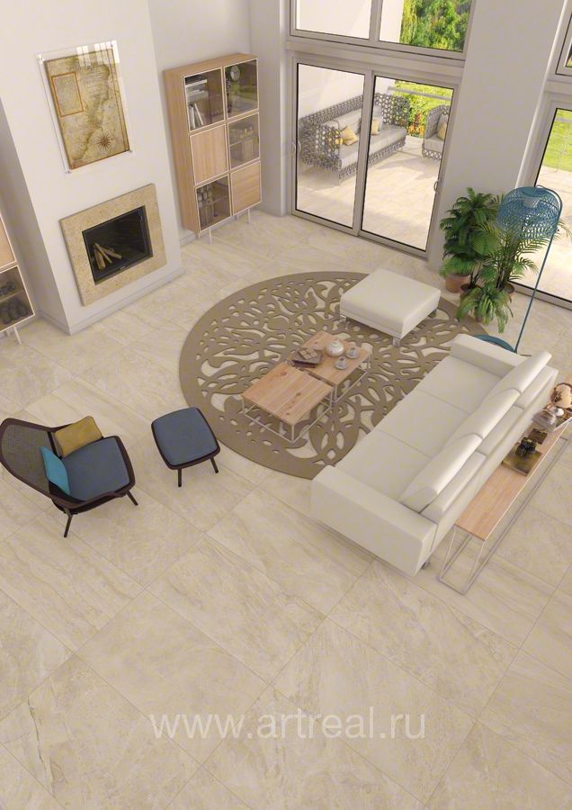 Керамогранит Vives World Flysch в интерьере
