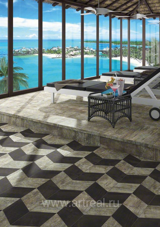 Керамогранит Vives World Woods в интерьере