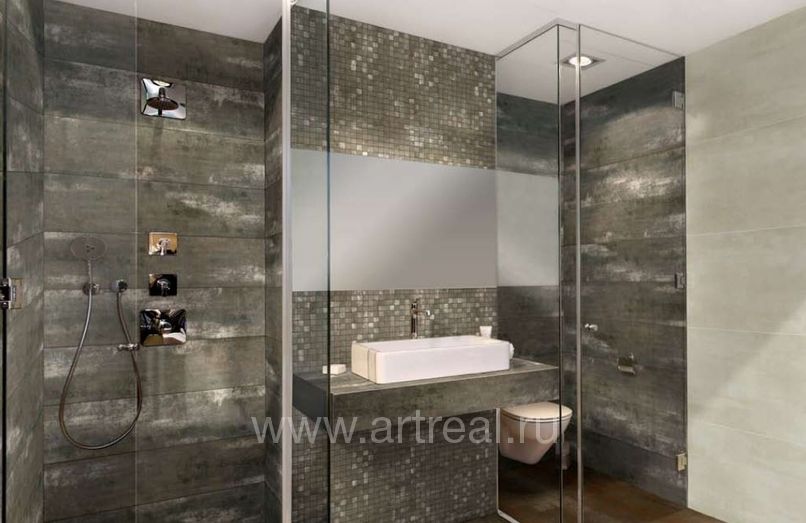 Керамогранит Apavisa Nanocorten в интерьере