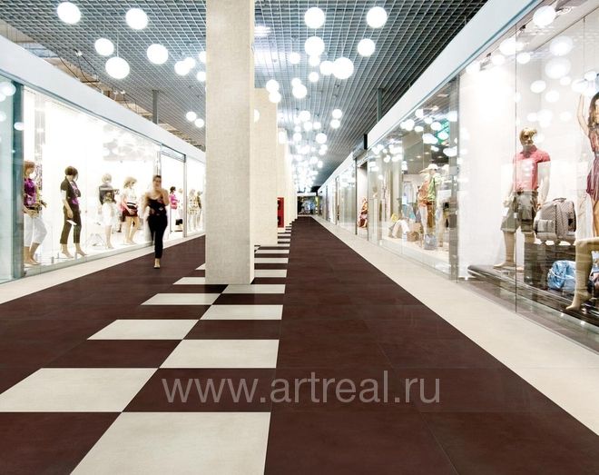 Керамогранит Apavisa Microcement в интерьере