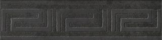 Gardenia (Versace) Palace Living Gold бордюр Fascia Greca Black 118096 39.4*9.8
