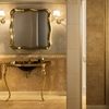Керамическая плитка Gardenia (Versace) Palace Living Gold в интерьере
