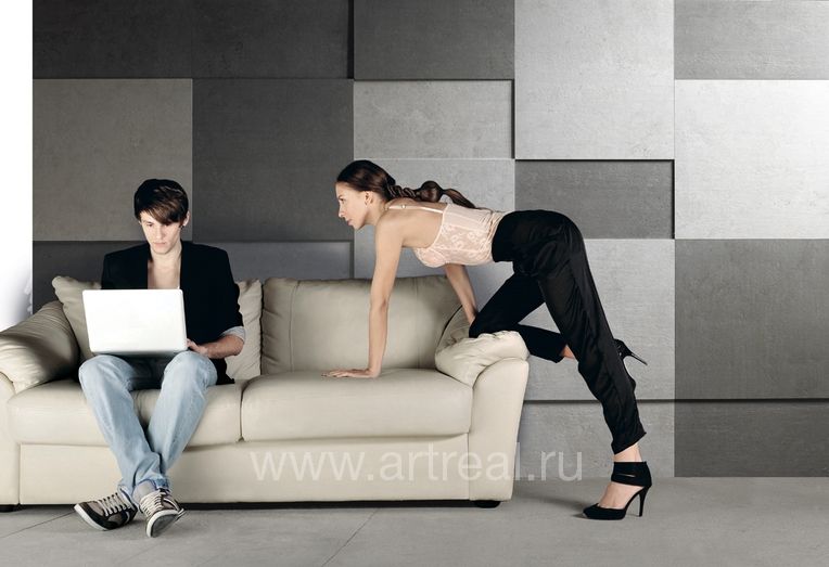 Керамогранит Apavisa Nanoevolution в интерьере