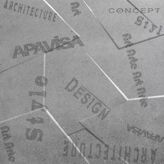 Apavisa Anarchy декор Grey Natural Prism Letters 60*60