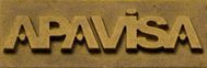 Apavisa Metal 2.0 Logo Brand Apavisa Gold