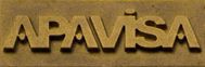 Apavisa Metal 2.0 вставка Logo Brand Apavisa Gold 5*15