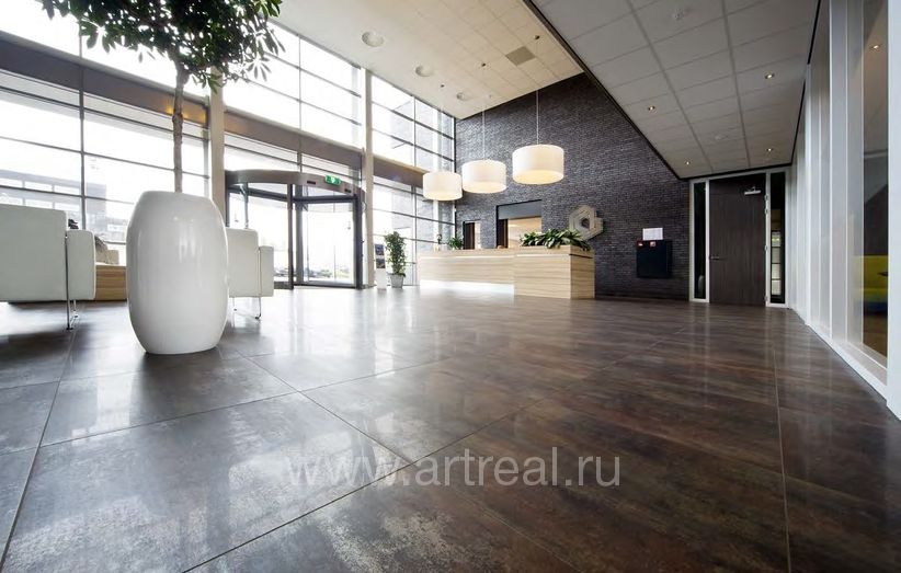 Керамогранит Apavisa Metal в интерьере