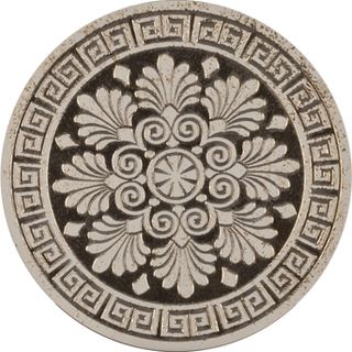 Colorker Invictus декор Decorado Tondo Gold 29.5*29.5