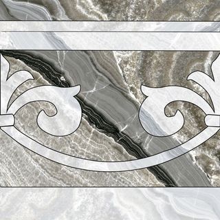 Colorker Invictus бордюр Invictus Amber Cenefa 58.5*58.5