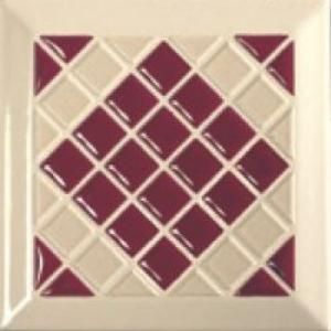 Tonalite Diamante декор Bordeaux Kyoto 15*15