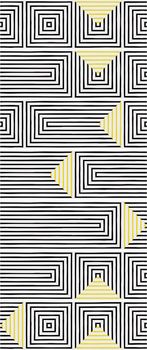 Vives Inuit декор Sasak-7 Black 25*75