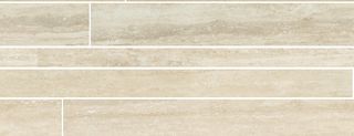 Cerim Timeless бордюр Travertino Modulo Listello Sfalsato Naturale 21*40