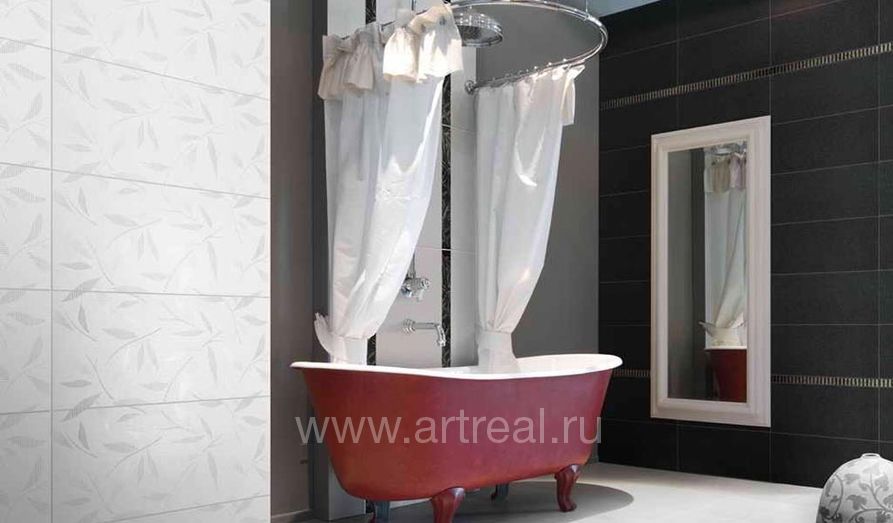 Керамическая плитка Gardenia Orchidea Textile в интерьере