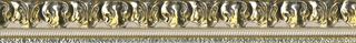 Aparici Elegy бордюр Chisel Gold Mold 4*31.6