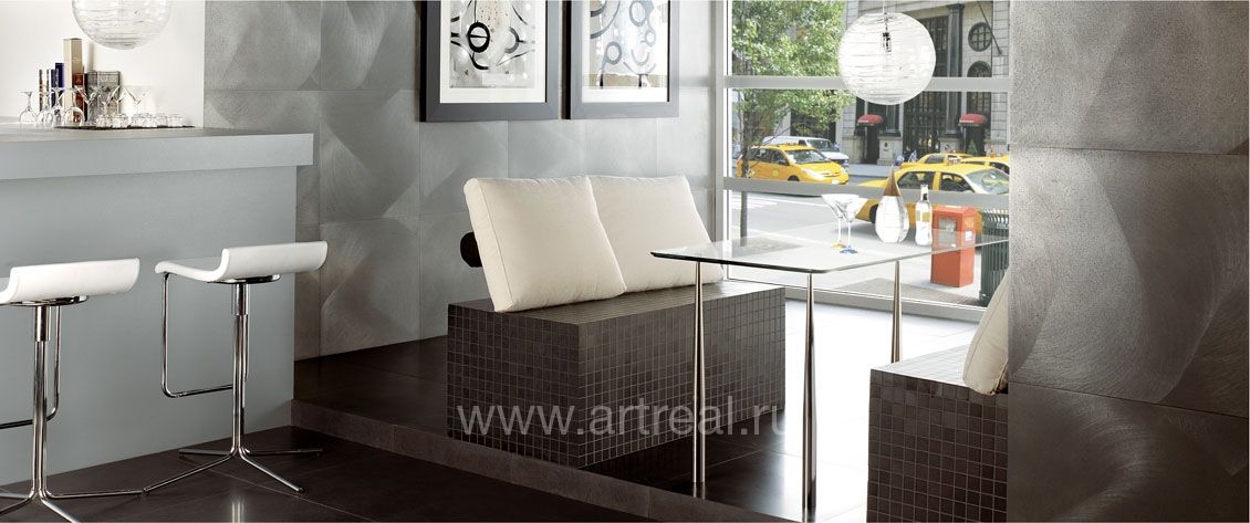 Керамогранит Apavisa Inox в интерьере