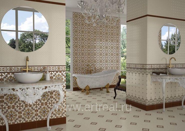 Керамическая плитка Venus Alhambra в интерьере