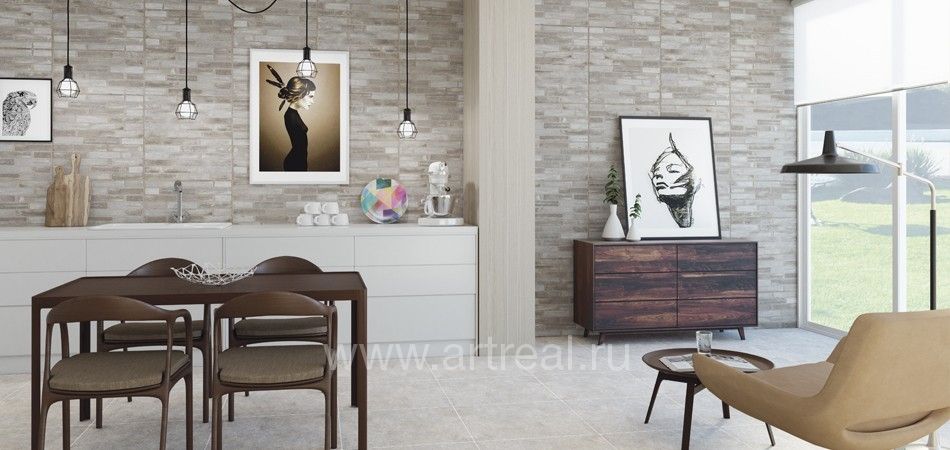 Керамическая плитка Colorker Brick в интерьере