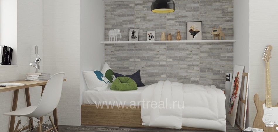 Керамическая плитка Colorker Brick в интерьере