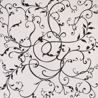 La fabbrica Fusion декор Runglet Black Iridium Liscio Lapp. Rett. 49*49