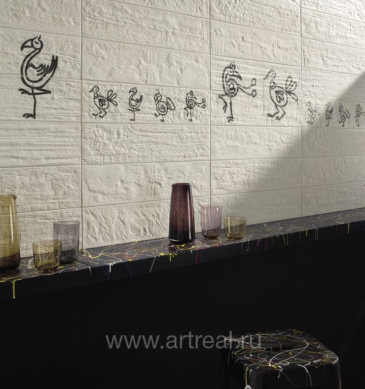 Керамогранит Imola Ceramica Kuni в интерьере