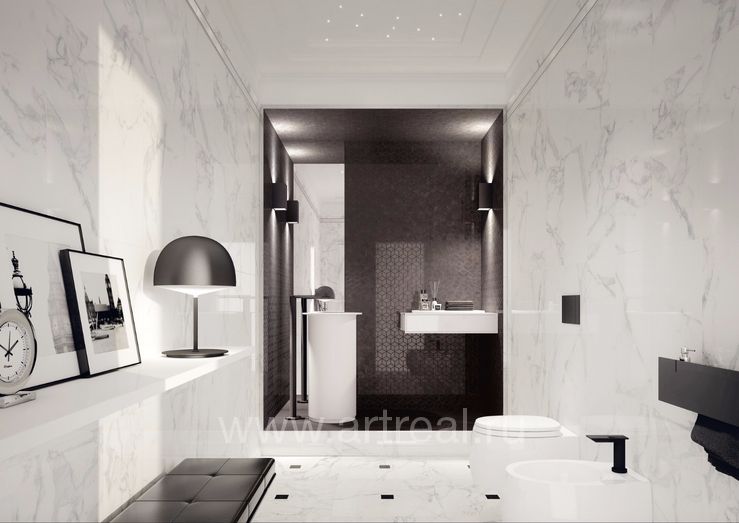 Керамогранит Marca Corona Deluxe в интерьере