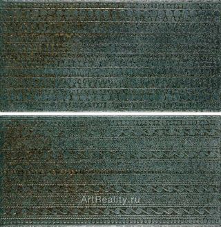 Cerdomus Kyrah декор Decori BR 1-2 Golden Green 20*40