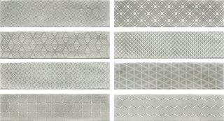 Cifre Opal декор Decor Opal Grey 7.5*30