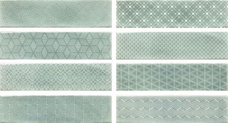 Cifre Opal декор Decor Opal Turquoise 7.5*30