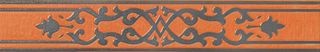 Бордюр fascia raye argento Orange 60*10