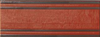 Бордюр fascia righe raye argento Red 60*10
