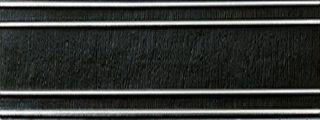 Бордюр fascia righe raye argento Black 60*10