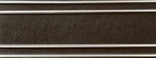 Бордюр fascia righe raye argento Brown 60*10