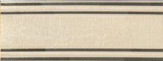 Бордюр fascia righe raye argento Cream 60*10
