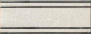 Бордюр fascia righe raye argento White 60*10